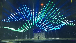 Система светодиодных кинетических ламп Eastsun, система управления DMX, лебедка и кинетическая система rgb, подъемная светодиодная сферическая лампа dmx DMX - Product Image 5