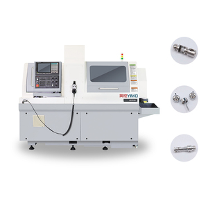 Torno CNC de tipo suizo con torneado, fresado, taladrado y fresado lateral Torno CNC automático suizo de 6 ejes - Product Image 1