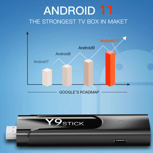 M98 Y9 TV Stick Android 11 Amlogic S905Y4 HD 4K 3D двойной Wi-Fi язык пульт дистанционного управления Медиаплеер Smart TV Box - Product Image 3