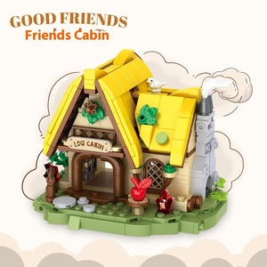 CACO D012 Fairy <strong>Tale</strong> Tree House New Small Particle Assembled <strong>Toy</strong> Kids' Building Block Gift Plastic Model - Product Image 2