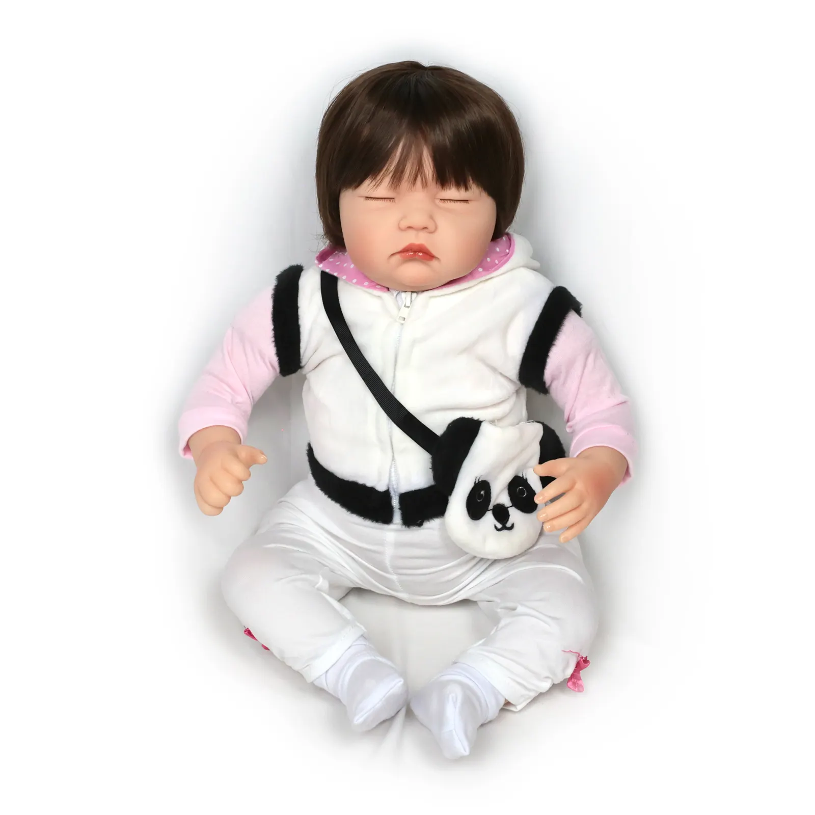 Lifereborn 22 pouces 55cm fille doux nouveau-né poupée doux Reborn réel réaliste réaliste bébé Silicone Reborn poupées
