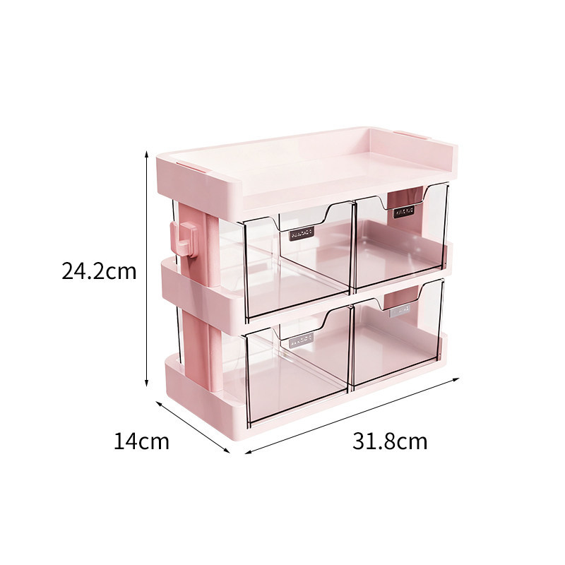 Double-layer pink