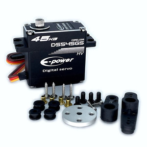 EパワーコアレスRCサーボ工場DS545GS 45kg高トルク防水リモコン玩具RCクローラーカー35kgストール45kgウィンチ - Product Image 6