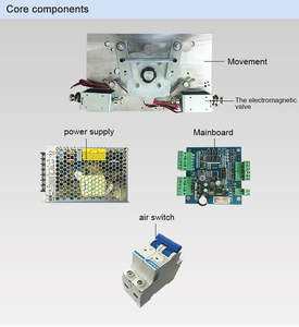 Zento Splicing Installation Finger abdruck leser Hohe Barrieren Anti-Passback Fußgänger zugangs kontrolle Drehkreuze Drehtore - Product Image 3
