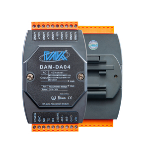 DAM-DA04 4チャンネルModbus RTUアナログ出力モジュール12ビットアナログ出力モジュール4-20ma ~ 485 Modbus RTU DACアナログ出力 (IO) - Product Image 1