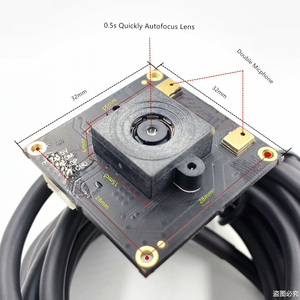 0.1Lux Autofocus 8.0MP 3264*2448 32*32mm Módulo de cámara USB de color para impresora 3D de solución de seguridad de pared multitáctil - Product Image 4