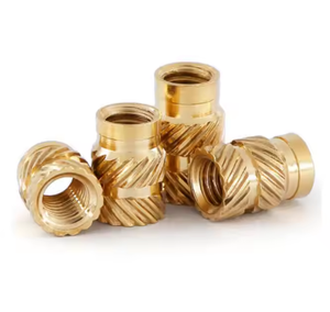 M10 M12 personalizzato inserto zigrinato dado H90 H80 H70 H62 H59 bronzo rame ottone con finitura zinco placcato per Mining-DIN16903