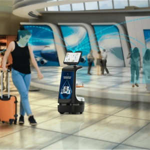 Commercial Service Robot for Hotel Museum and Exhibition Hall Front Desk Reception Welcome Dialogue <strong>Explanation</strong> Reception Robot - Product Image 5