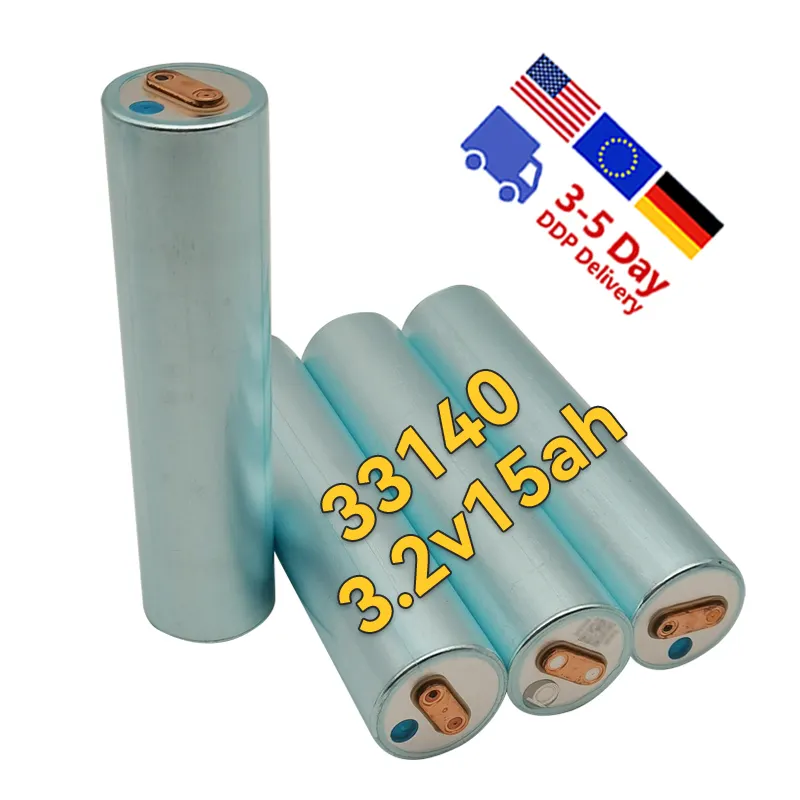 33140 40135 Doos Pak 3.2V 6V 12V 24V 48V 60V 15ah 20ah 100ah 200ah 280ah 300ah Cilindrische Lithium Ion Cellen Lifepo4 Batterij