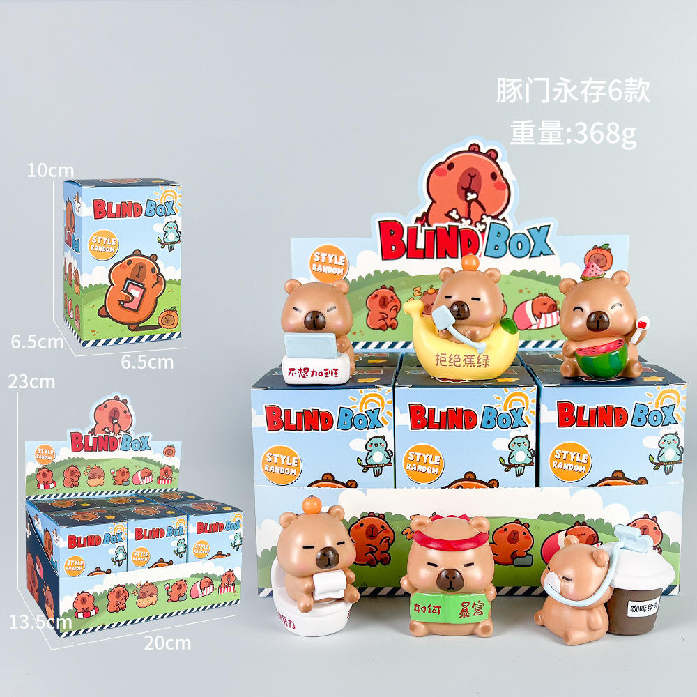 Kapitun Forever: 6 estilos - Caja Sorpresa + Caja de Exhibición