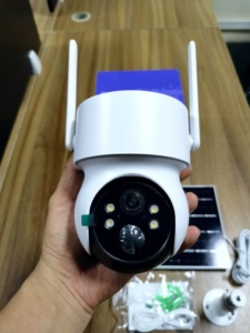 Regis nuevo Icsee 4MP 1,5 pulgadas Wifi Mini Cámara Pir disparador humanoide visión nocturna Cctv IP seguridad Cámara alimentada por energía Solar - Product Image 6
