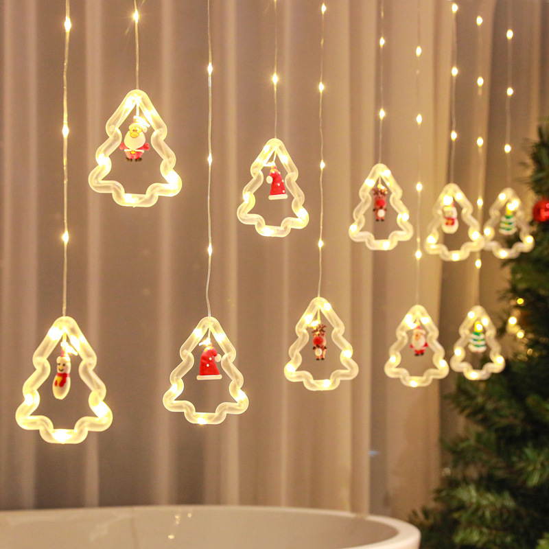 Warm white christmas tree-usb remote control