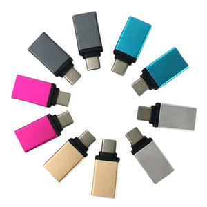 Taipuxiデータ転送OtgType CアダプターアダプターコンバーターUSB3.0メス-USBCオスアダプター - Product Image 1
