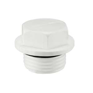 Mükemmel ulaşım fabrika Haisha PPR uydurma DN20x1/2 erkek konu filtre uç kapağı plastik tüp eriyebilir fiş - Product Image 4