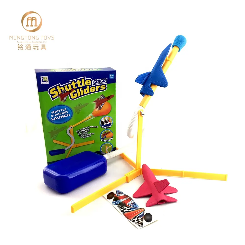 Outdoor Game Luchtpomp Foam Launcher Speelgoed Stomp Rocket