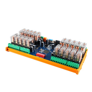 Placa de salida de relé de 20 canales Oshangming, módulo de relé de 12V/24V, RS485 RS232 Modbus Rtu PLC, placa de expansión, Control remoto - Product Image 1