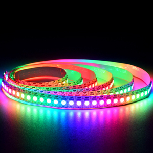 俱乐部WS2812 RGB 5V 12V DMX可编程WS2812发光二极管条的柔性数字像素可寻址条形灯 - Product Image 3