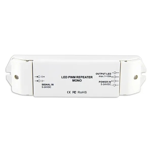 BC-961 DC5V - 24V 1-канальный высокочастотный 10A Pwm сигнал светодиодный PWM ретранслятор мощности Светодиодный усилитель для RGB контроллер DMX512 декодер - Product Image 2