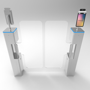RFID di Controllo di Accesso di Impronte Digitali Motorizzato Bi-direzionale Altalena Tornello Cancelli di Sicurezza Sistema di Soluzione Per Traffico Pedonale - Product Image 6