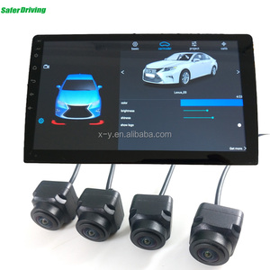 Monitor de sistema Android 10 IPS de 9 pulgadas + vista 3D de sistema de cámara panorámica de coche de 360 grados - Product Image 3