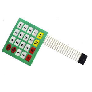 1 3 4 5 12 16 20 Interruptor de membrana de botón de tecla 1x4 1x5 4x4 4x5 Teclas Matriz Array Teclado Panel de control Kit DIY - Product Image 4
