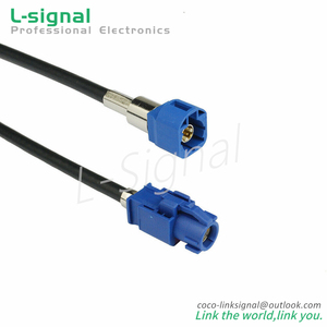 Automotive Fakra HSD Cable Assembly Code C Straight Jack zu Straight Pulg 1.2m - Product Image 3