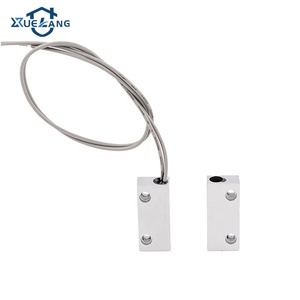 Metal kabuk kablolu NO/NC/COM dolap kapı manyetik kontak sensörü OKI küçük indükleme anahtarı Alarm sistemi için - Product Image 5