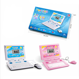 Jinming Electronic Intelligent Learning <strong>Computer</strong> Machine Kids Spanish and English Learning Laptop Toy