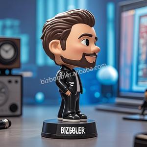 שרן מלאכה זמר ראש bobble יכול להיות מותאם אישית תמונה פוזות פריטים דקורטיביים