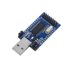 Programador USB a UART IIC SPI I2C Convertidor de puerto paralelo Indicador de funcionamiento a bordo Módulo de placa de lámpara