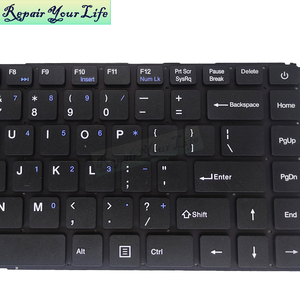 US English Laptop <strong>Keyboard</strong> for Toposh T14 MB30011008 YXT-NB93-154 PRIDE-K2809 SCDY-300-2-07 YJ-878 Black <strong>Notebook</strong> <strong>Keyboard</strong>