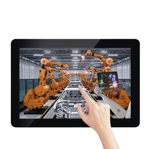 Montaggio a parete 10.1 11.6 13.3 15.6 pollici pannello industriale Lcd Pc incorporato Touch Screen Monitor capacitivo con Android Win opzionale - Product Image 1