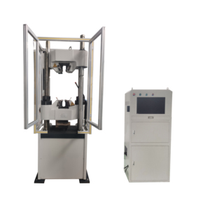 Jinan Xinguang 1000kN alta precisión Electro hidráulico servo máquina de prueba universal compresión extensible - Product Image 3