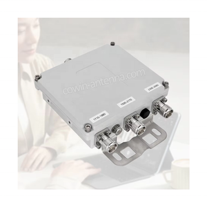 1710-1880MHz 1920-2170MHz 2300-2690 300W低挿入損失低VSWR 3ウェイRFトリプレクサーコンバイナー4.3-10メスコネクタ付き - Product Image 1