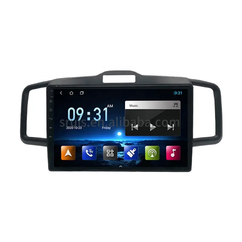 Car SRUIS Touch Screen navigazione Stereo sistema Audio per auto GPS lettore DVD Android SRUIS per Honda Freed 2008-2015