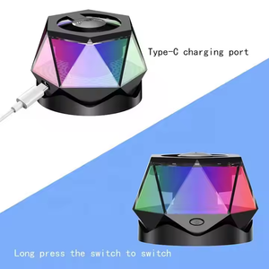 Mini Portable TWS Wireless <strong>Speaker</strong> with RGB LED Light Multifunctional Stereo Audio Sound Box for Parties - Product Image 4