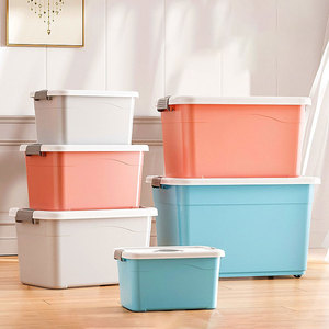 おもちゃ収納用蓋多機能デザインボックス付き卸売カスタマイズ可能小型プラスチック収納容器おもちゃオーガナイザー - Product Image 5