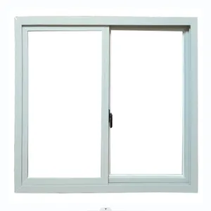 Frosted Transparent Upvc/Pvc <strong>Small</strong> Arch Double Glazed Slider Sliding Glass 3 Tracks Sliding <strong>Windows</strong> for Home - Product Image 1