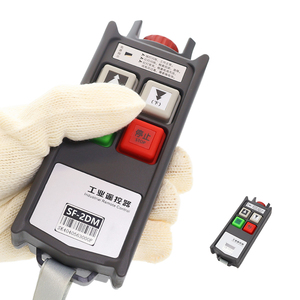 Quelle Fabrik Doppel geschwindigkeit skran fernbedienung 2 Tasten Industrie fernbedienung schalter - Product Image 4