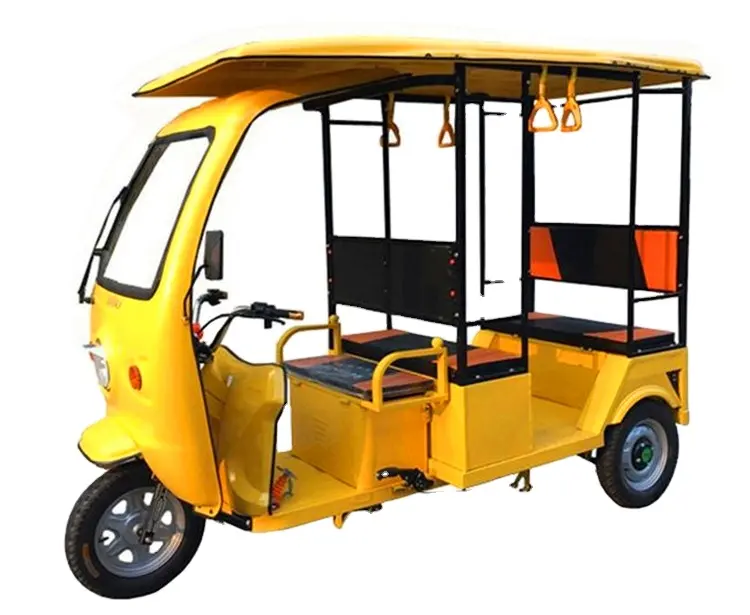 OEMアダルトツーリング電動三輪車カスタマイズ3輪トゥクトゥク乗客用ソーラーパネル付き車両