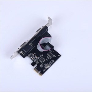 Tarjeta serie PCI-E dual de 9 pines con puerto multipuerto Adaptador RS232 DB9 Serie PCI Express-en stock - Product Image 3