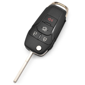 Car Remote <strong>Key</strong> Fit for F-ord F150-F550 Fusion Explorer N5F-A08TAA ID49Chip 315 Mhz Auto Smart Control HU101 Flip <strong>Key</strong> - Product Image 4