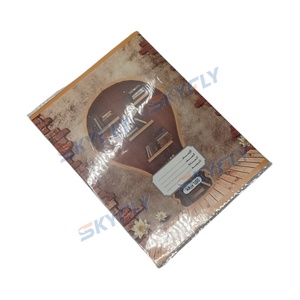 Cuaderno árabe cubierta suave libro de ejercicios línea árabe OPP cubierta libros de escritura - Product Image 1