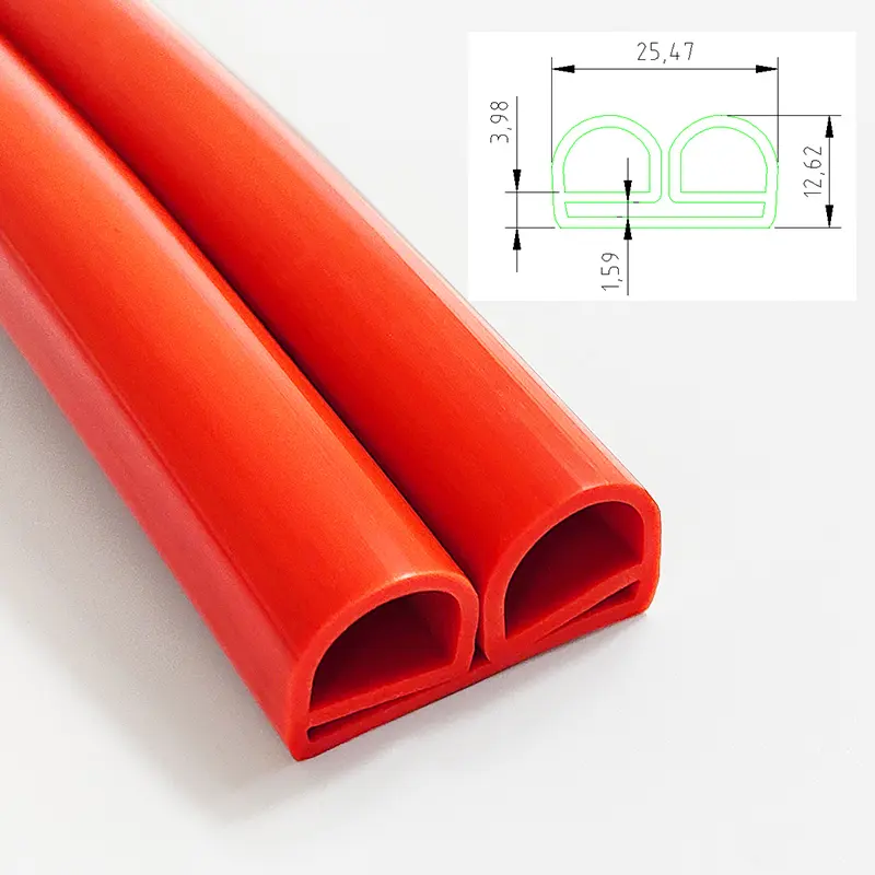 Bonne Qualité Usine Directement Forme Personnalisée Et Couleur Mousse De Caoutchouc De Silicone Bande Répondre Aux Différents Besoins Fabricants En Chine