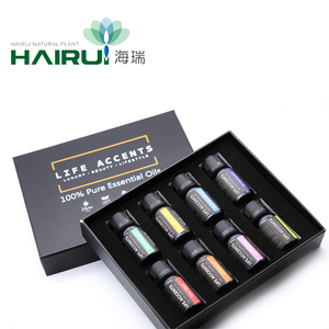 Özel etiket üst sınıf 4/6/8/10 paket uçucu yağ 10Ml şişe Aroma masaj uçucu yağ hediye seti - Product Image 1