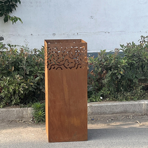 Weathering Steel Outdoor Light Boxes: Unhindered by <strong>Wind</strong> and Rain, Lighting <strong>up</strong> Every Wonderful Spot - Product Image 2