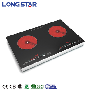 Factory <strong>2025</strong> new model <strong>multi</strong>-<strong>function</strong> 2 Burner Eramic Electric Hobs Kitchen Double Burns Infrared <strong>Induction</strong> <strong>Cooker</strong> customized - Product Image 2