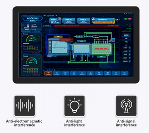 Android / <strong>Linux</strong> / X86 Capacitive or Resistive Touch 27 Inch Wide Screen <strong>Embedded</strong> Computer Industrial Panel Pc