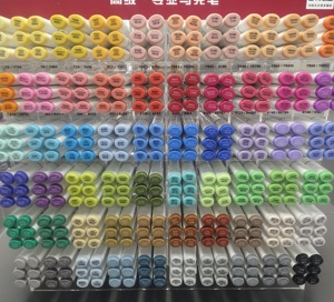 Đôi tip vẽ nghệ thuật đánh dấu thiết lập 12 40 80 100 160 200 màu sắc rượu dựa trên vĩnh viễn phác thảo Bút Đánh Dấu với đầu kép phác thảo - Product Image 1