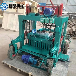 Multi macchina per fabbricare mattoni vuoti Semi automatici, cemento che Non brucia il terreno di miscelazione - Product Image 5